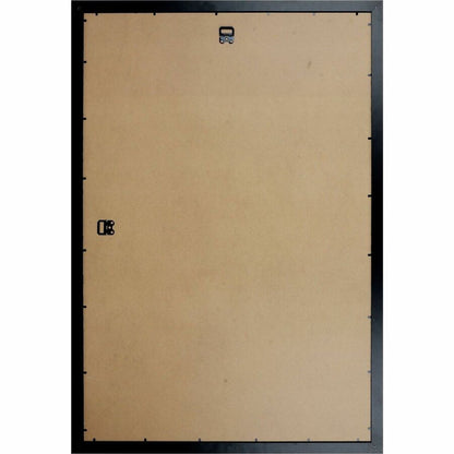 Lorell Wide Frame - 24" x 36" Frame Size - Rectangle - Wall Mountable - Vertical, Horizontal - Wood - Black - 1 Each