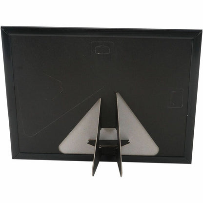 Lorell Certificate Frame - 8.50" x 11" Frame Size - Desktop, Wall Mountable - Vertical, Horizontal - Black - 1 Each