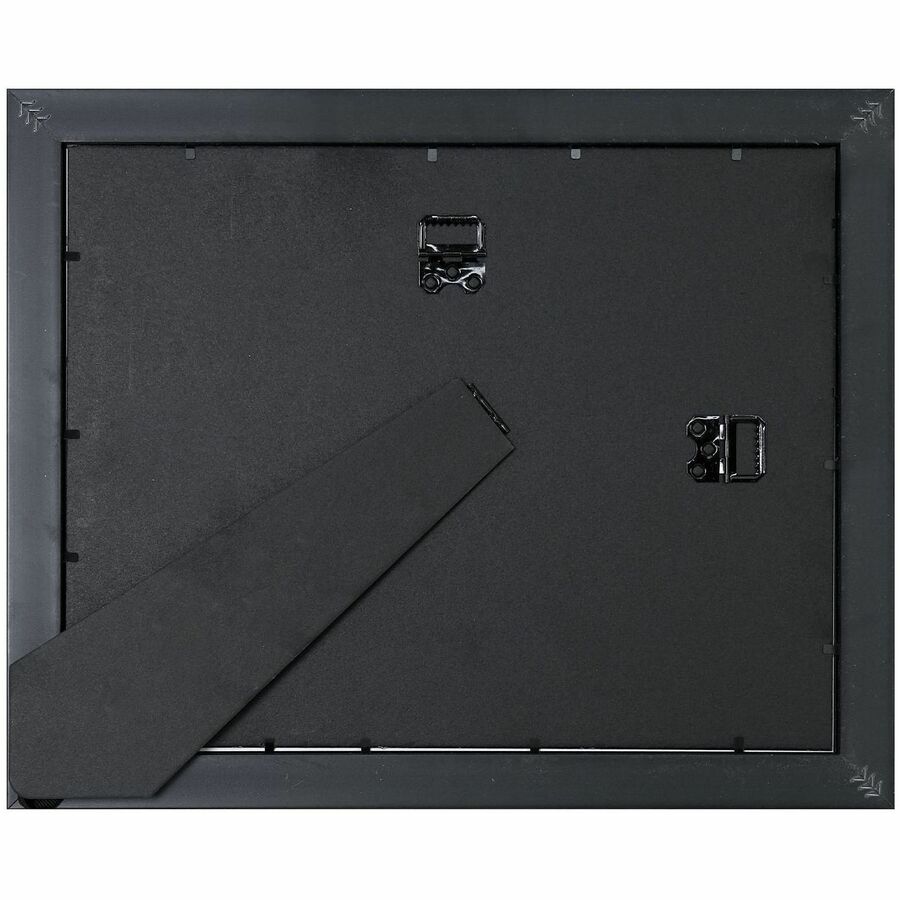 Lorell Two-toned Certificate Frame - 16" x 13" Frame Size - Desktop, Wall Mountable - Vertical, Horizontal - Black - 1 E