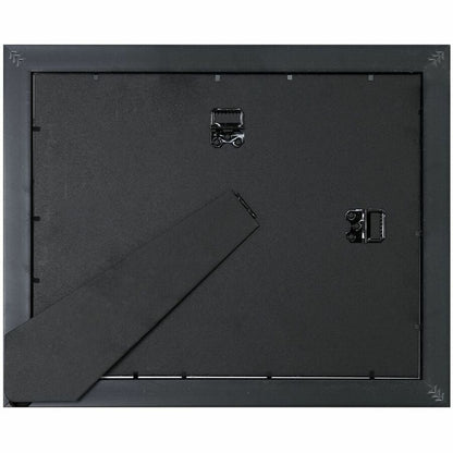 Lorell Two-toned Certificate Frame - 16" x 13" Frame Size - Desktop, Wall Mountable - Vertical, Horizontal - Black - 1 E