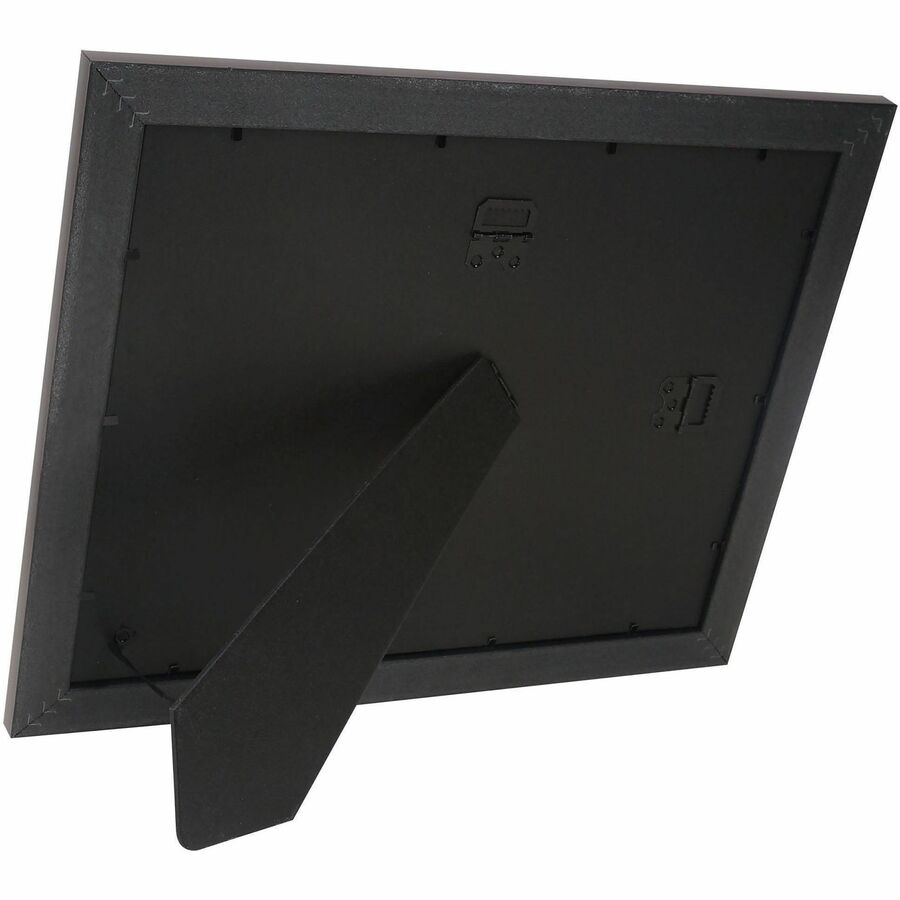 Lorell Two-toned Certificate Frame - 16" x 13" Frame Size - Desktop, Wall Mountable - Vertical, Horizontal - Black - 1 E