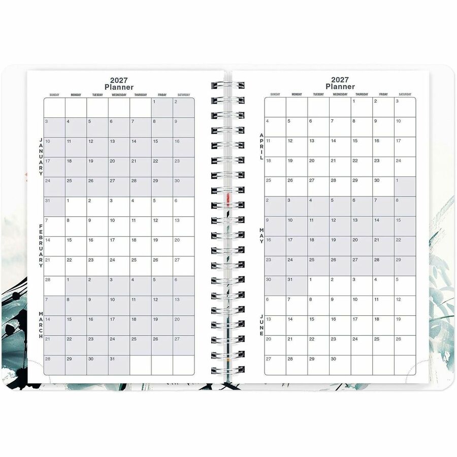 Rediform Essential Weekly/Monthly Planner - Weekly, Monthly - 12 Month - January 2027 to December 2027 - 1 Week, 1 Month