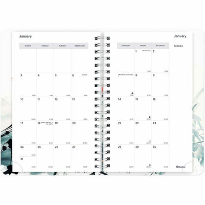 Rediform Essential Weekly/Monthly Planner - Weekly, Monthly - 12 Month - January 2027 to December 2027 - 1 Week, 1 Month