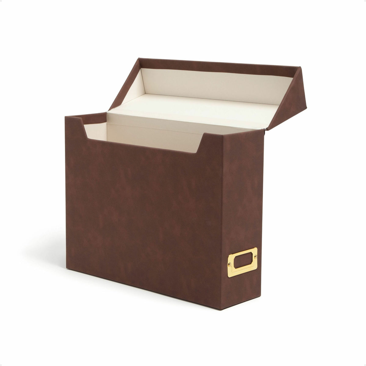 Smead Letter Recycled Box File - 8 1/2" x 11" - Paper, Metal, Faux Leather, Polyurethane, Vegan Leather, Polyvinyl Chlor
