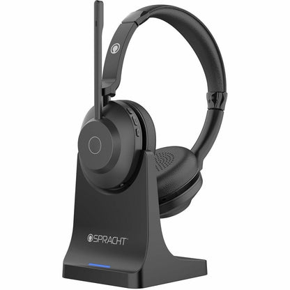 Spracht Blues Combo BC1022 Headset - Microsoft Teams Certification - Stereo - USB - Wired/Wireless - Bluetooth - 33 ft -