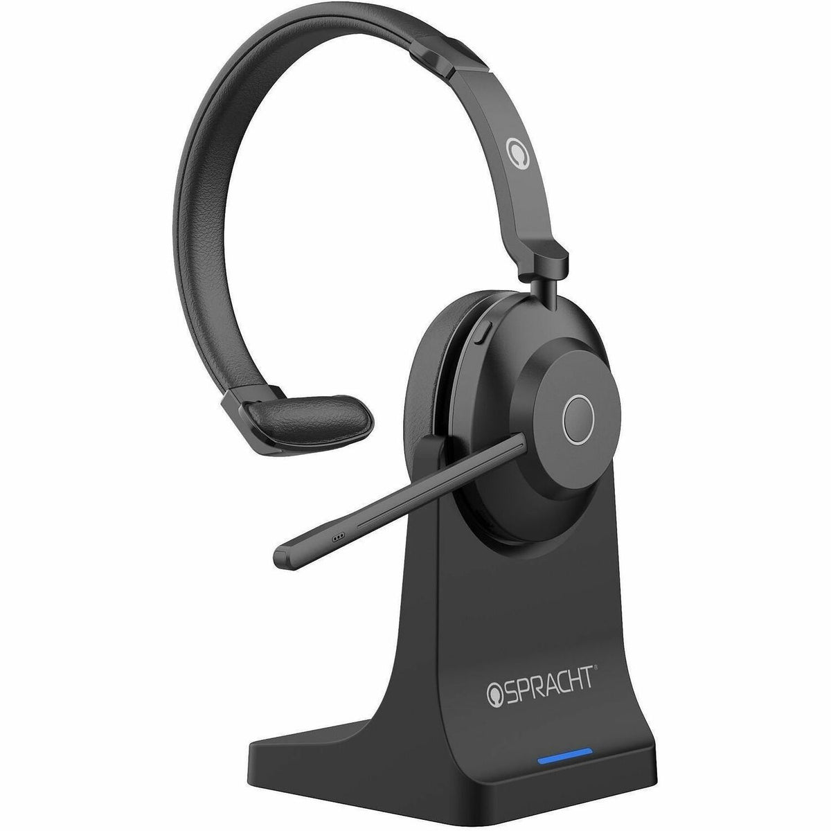 Spracht Headset - Mono - USB Type A - Wired/Wireless - Bluetooth - 33 ft - Over-the-head, On-ear - Monaural - Supra-aura