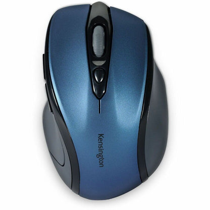 Kensington Pro Fit Mid-Size Wireless Mouse Saphire Blue - Optical - Wireless - Radio Frequency - 2.40 GHz - Sapphire Blu
