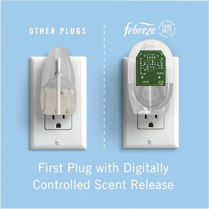 Febreze Plug Scented Oil Warmer - Oil - 50 Day - 4 / Carton