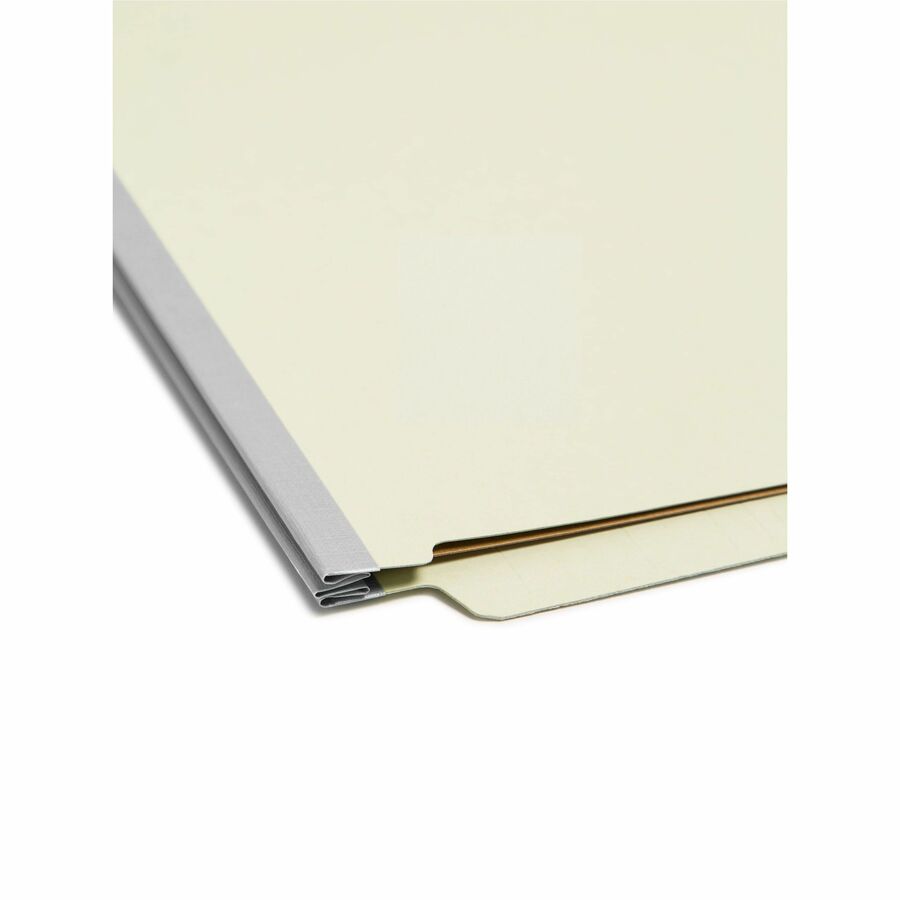 Smead Straight Tab Cut Legal Recycled Classification Folder - 8 1/2" x 14" - 2" Expansion - 2 x 2S Fastener - 2" for Fol