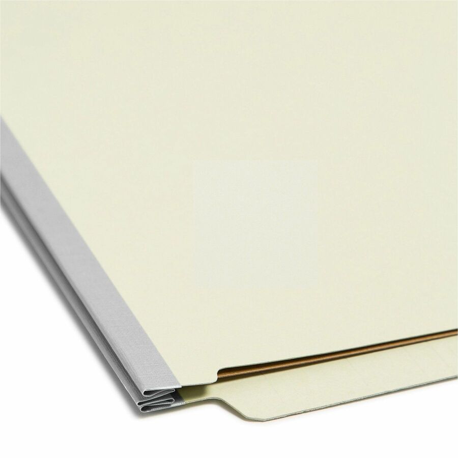 Smead Straight Tab Cut Legal Recycled Classification Folder - 8 1/2" x 14" - 2" Expansion - 2 x 2S Fastener - 2" for Fol