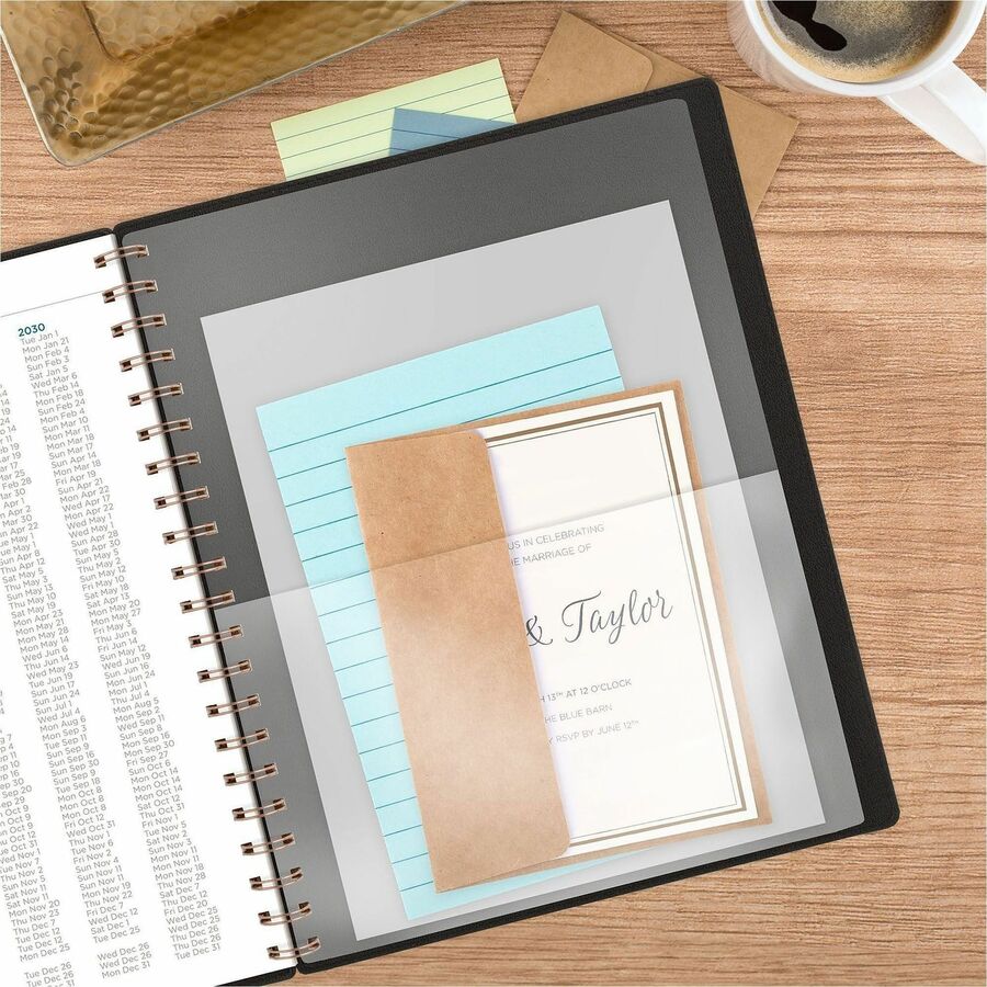 At-A-Glance Signature Planner - Weekly, Monthly - 12 Month - January 2027 to December 2027 - Letter - 8 1/2" x 11" Sheet