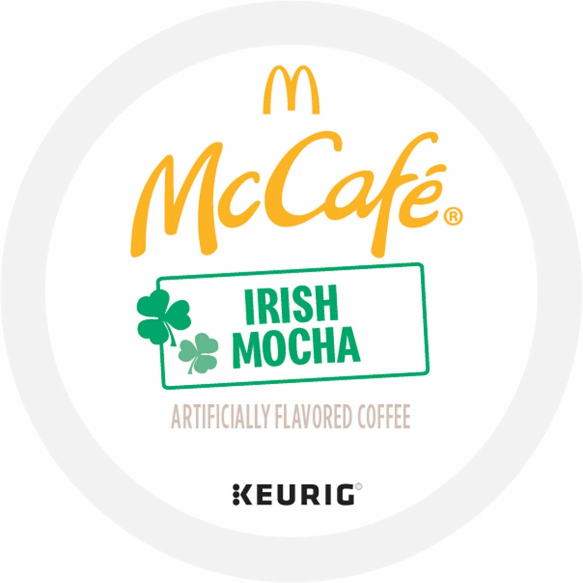 McCafé® K-Cup Irish Mocha - Compatible with Keurig Brewer - Light - Per Box - K-Cup - Irish Mocha - Kosher - 24/Box - 4 