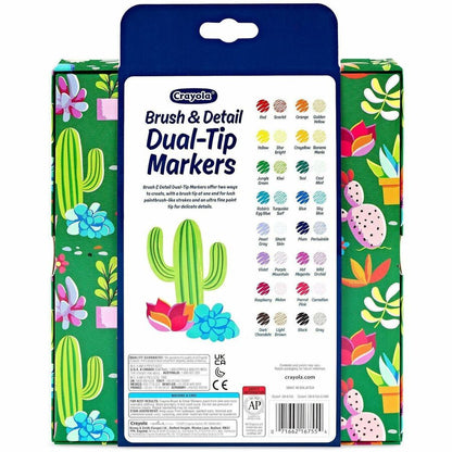 Crayola Dual-Ended Markers - Multi Ink - Water Based - 16 / Pack