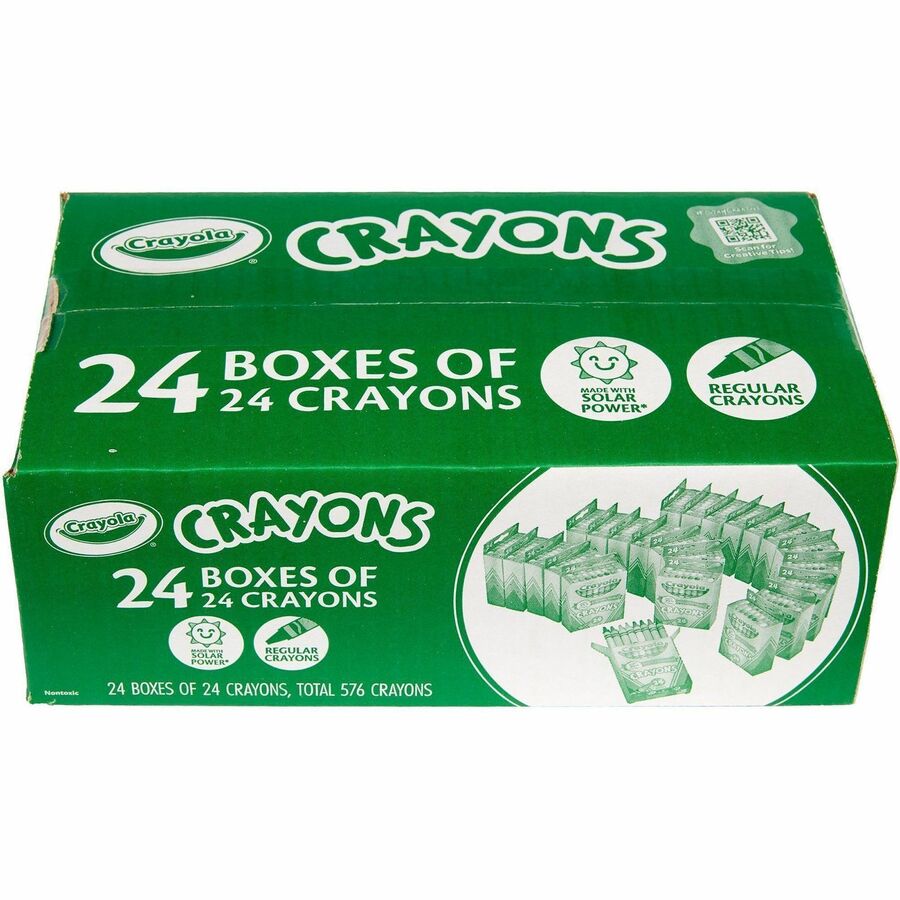 Crayola Bulk Crayons - Regular - For Child - Multi - 24 / Pack