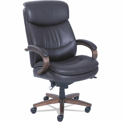 La-Z-Boy ComfortCore Chair - Brown Seat Color - Memory Foam Seat Material - Brown Back Color - Brown - Bonded Leather - 