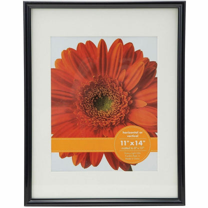 Victory Light 11" x 14" Post/Document/Photo Frame - 11" x 14" Frame Size - Durable, Dust Resistant - Glass - Black - 2 /