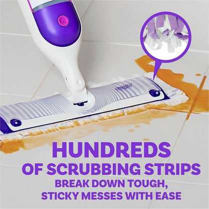 Swiffer Powermop Mopping Pads - Purple - 11 / Box