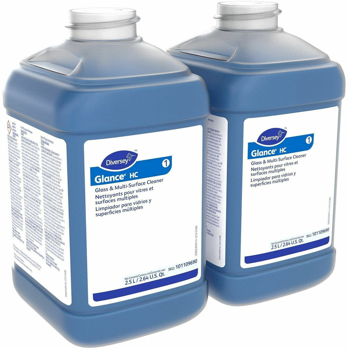 Diversey Care Glance Glass & Multi-Surface Cleaner - For Multi Surface, Glass - Concentrate - 84.5 fl oz (2.6 quart) - 2