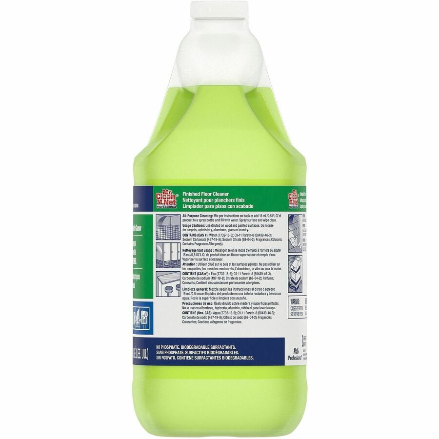 Mr. Clean Pro. All-Purpose Floor Cleaner - For Multi Surface, Multipurpose - Concentrate - 128 fl oz (4 quart) - Fresh L