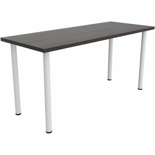 Safco Jurni Multi-Purp. Table w/Post Leg & Glides - Powder Coated Post Leg Base - 1 Each