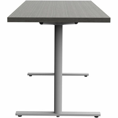 Safco Jurni Multi-Purp. Table w/T-Leg & Glides - Textured T-shaped, Powder Coated Base - 1 Each