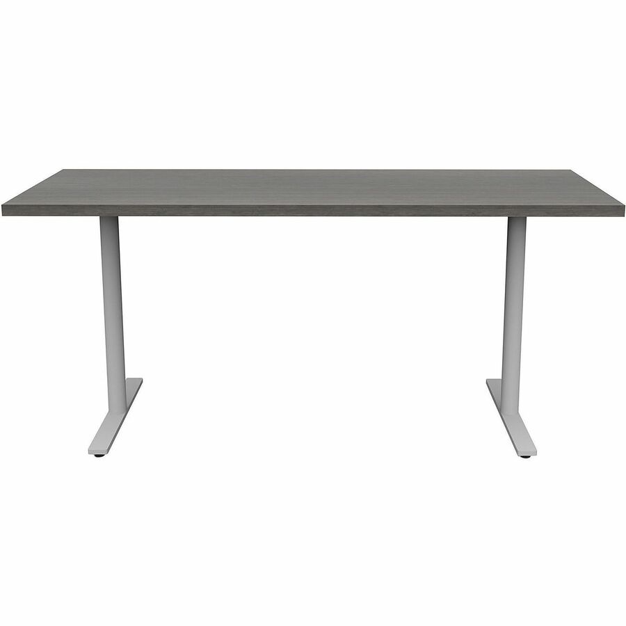 Safco Jurni Multi-Purp. Table w/T-Leg & Glides - Textured T-shaped, Powder Coated Base - 1 Each