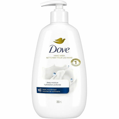 Dove Advanced Care Deep Moisture Hand Wash - Kill Germs, Bacteria Remover, Dirt Remover - Hand - Moisturizing - Antibact