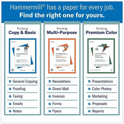 Hammermill Copier Digital Cover - 100 Brightness - 98% Opacity - 18" x 12" - 80 lb Basis Weight - 1000 / Carton