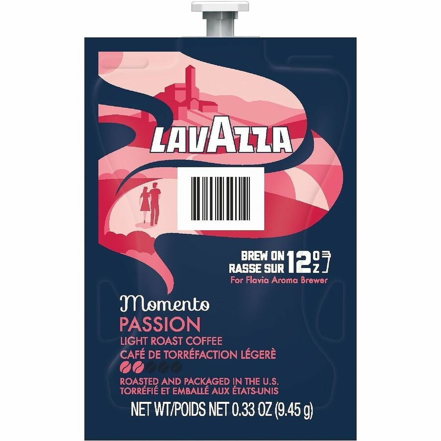 Flavia Freshpack Momento Series Freshpack Coffee - Compatible with Flavia Aroma - Light - Freshpack - Passion - 38 / Car