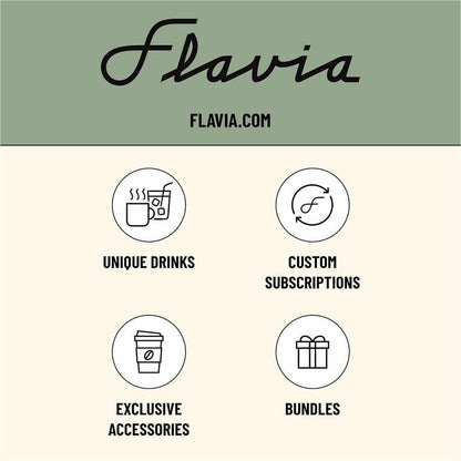 Flavia Freshpack Caramel Freshpack Coffee - Compatible with Flavia Aroma, Flavia Creation 300, FLAVIA Creation 600 - Med