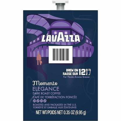 Flavia Freshpack Momento Elegance Dark Roast Coffee - Compatible with Flavia Aroma - Dark - Freshpack - Elegance - Decaf