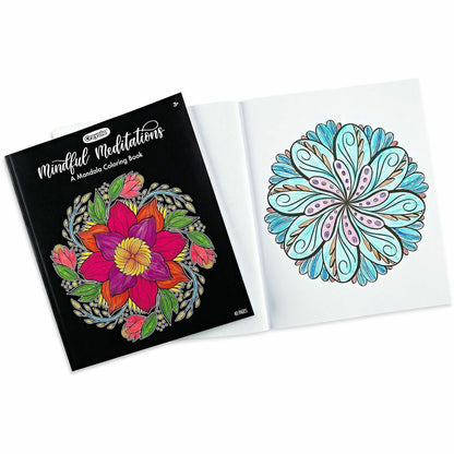 Crayola Mandala Coloring Book Printed Book - 40 Pages - Book - 1 Each