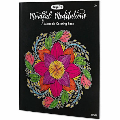 Crayola Mandala Coloring Book Printed Book - 40 Pages - Book - 1 Each