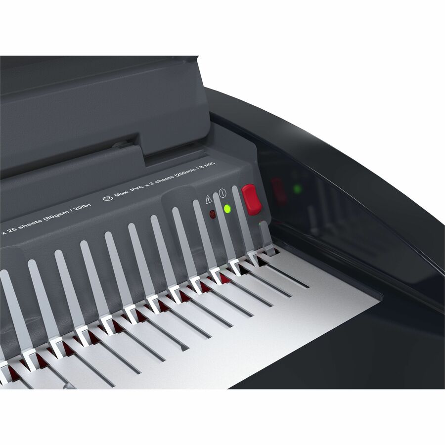 GBC CB25E CombBind Electric Punch and Bind Machine - CombBind - 500 Sheet(s) Bind - 25 Punch - 5.4" Height x 18.4" Width