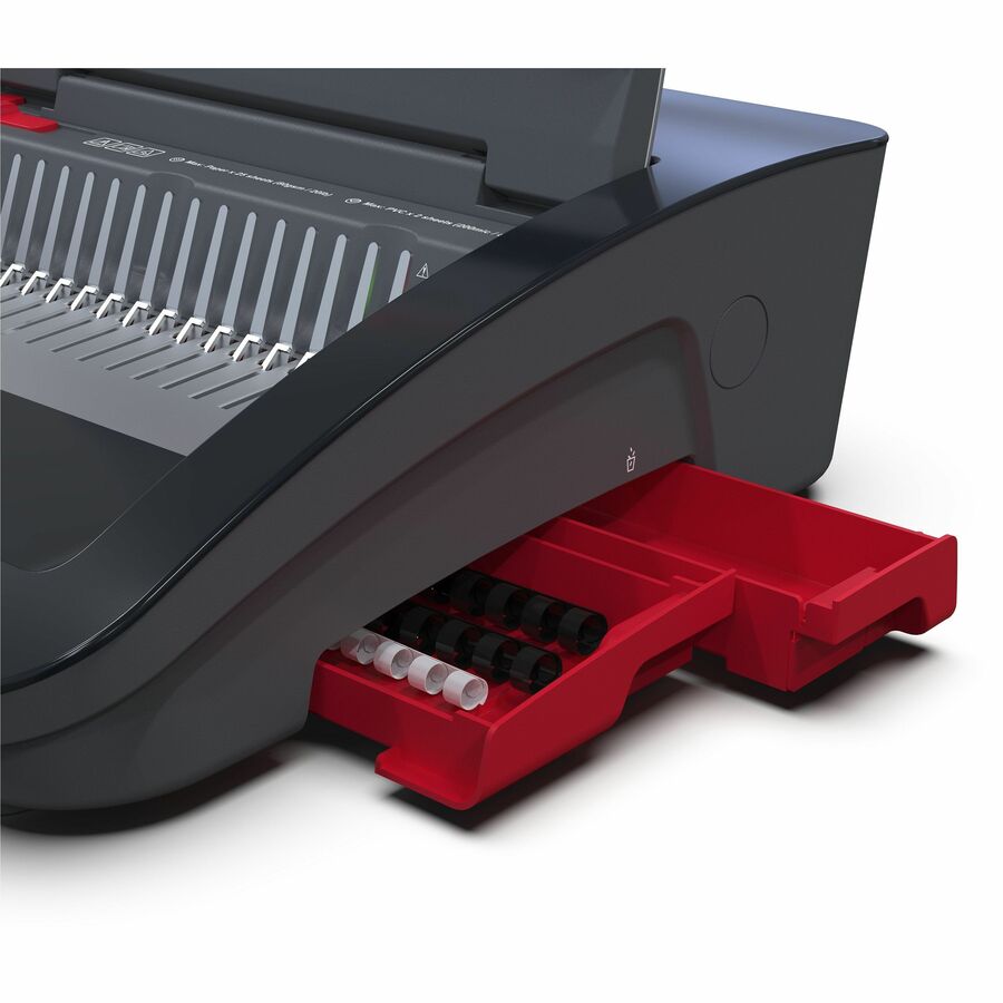 GBC CB25E CombBind Electric Punch and Bind Machine - CombBind - 500 Sheet(s) Bind - 25 Punch - 5.4" Height x 18.4" Width