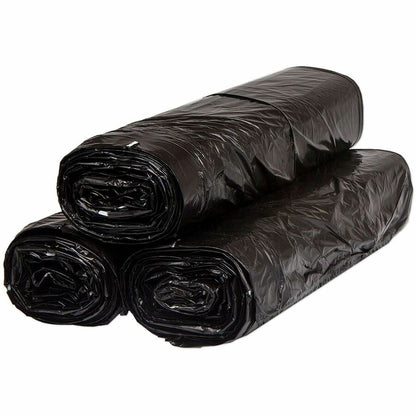 Inteplast Draw-Tuff Draw Tape Can Liners - 32 gal Capacity - 38" Length x 33" Width x 0.80 mil (20 Micron) Thickness - D
