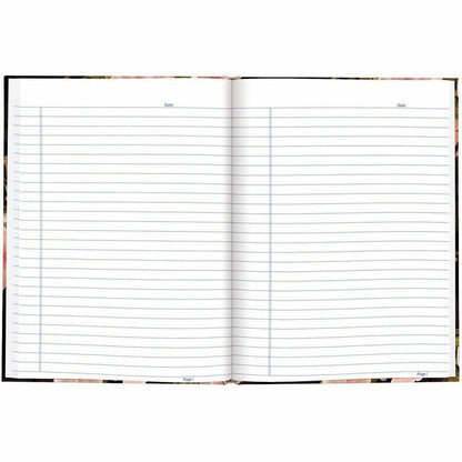 Blueline Cherry Tree Lane Notebook - 192 Pages - Ruled Margin - 9 1/4" x 7 1/4" Sheet Size - Cherry Tree Lane Cover - 1 