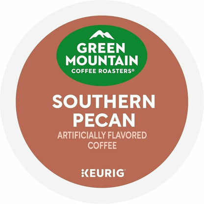 Green Mountain Coffee Roasters® K-Cup Southern Pecan Coffee - Compatible with Keurig Brewer - Light - K-Cup - Southern P