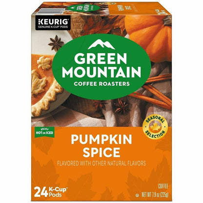 Green Mountain Coffee Roasters® K-Cup Pumpkin Spice Coffee - Compatible with Keurig Brewer - Light - K-Cup - Pumpkin Spi