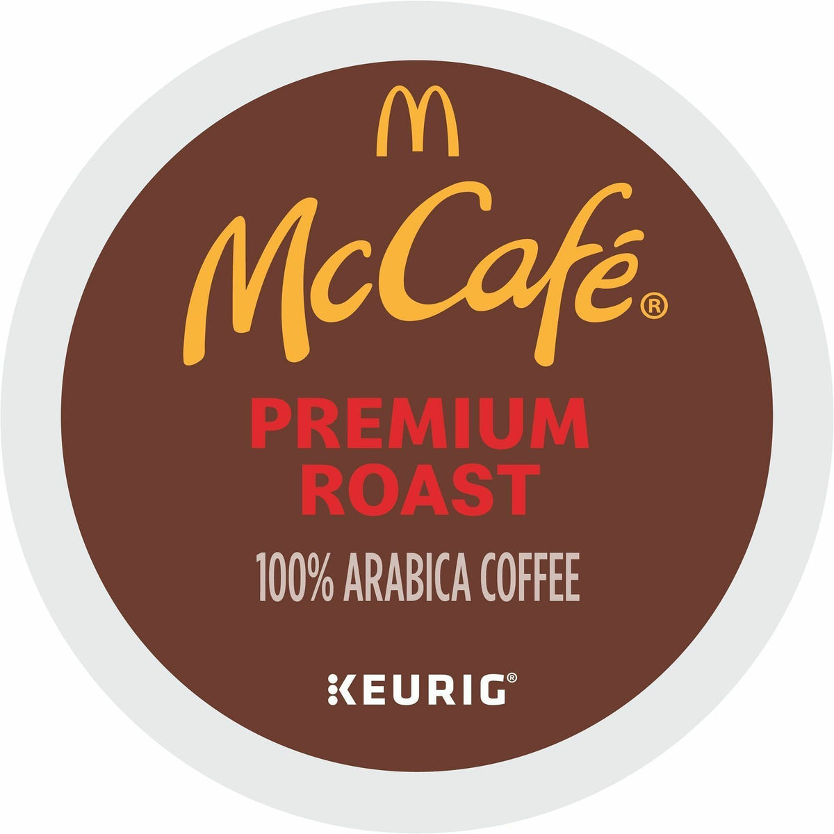 McCafé® K-Cup Premium Roast Coffee - Compatible with Keurig Brewer - Medium - K-Cup - Premium Roast - 24/Box - 4 / Carto