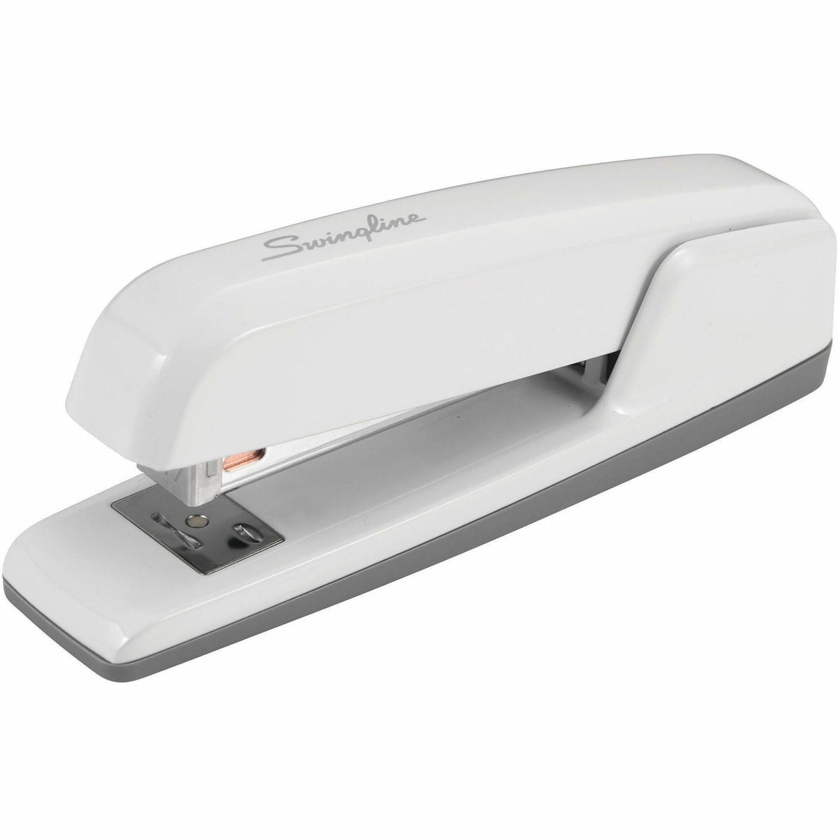 Swingline 747 Business Stapler - Staples Upto 30 Sheet - Arctic White - Die-cast Metal - 1 Each