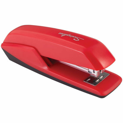 Swingline 545 Standard Desktop Stapler - Staples Upto 20 Sheet - Rio Red - 1 Each