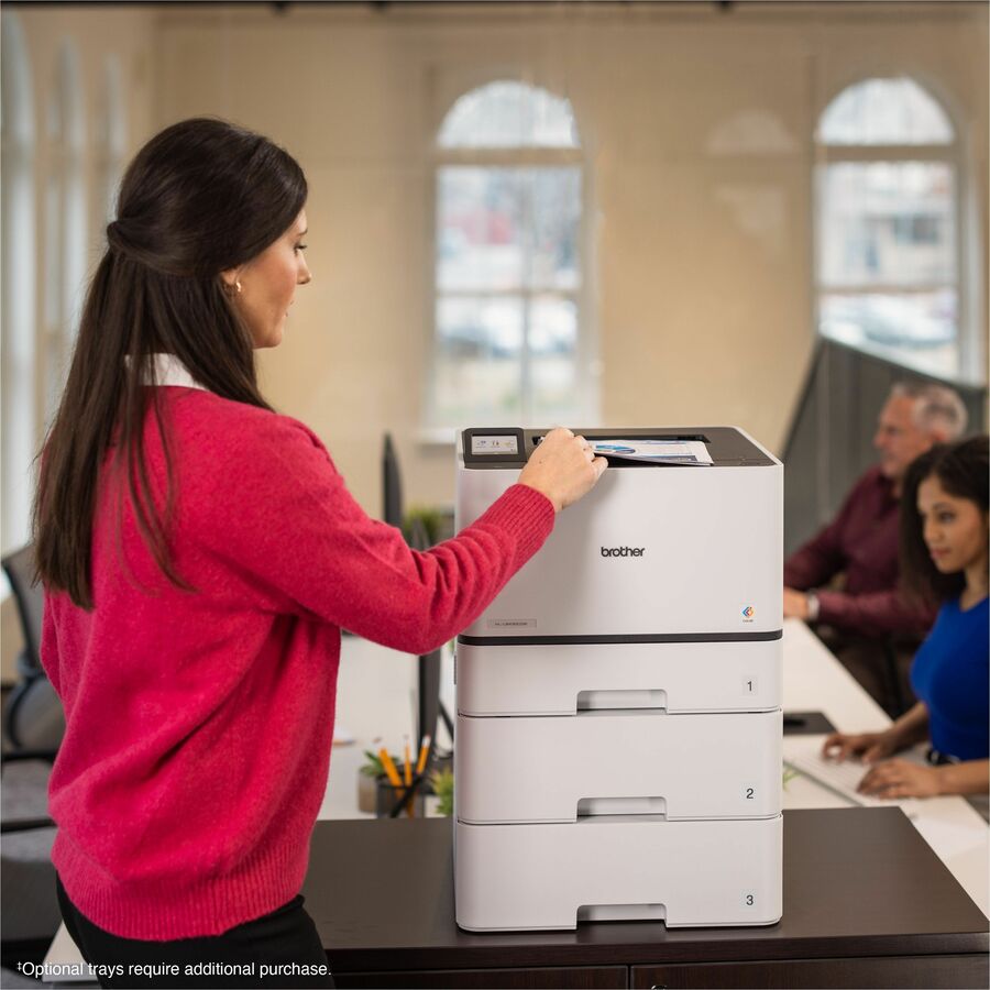Brother HL-L8430CDW Wired/Wireless Laser Printer - Color - 33 ppm Mono / 33 ppm Color - 2400 x 600 dpi Print - Automatic