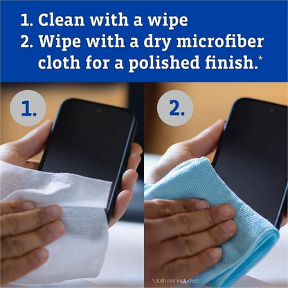 CloroxPro Screen+ Sanitizing Wipes - For Screen, Tablet, Notebook, Mobile Phone, Keyboard, TV, Computer, Monitor, Electr