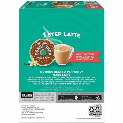 Diedrich K-Cup TODS 1-Step Latte K-Cups - Dark - 20 K-Cup - K-Cup - Columbian, Vanilla - 20 / Box