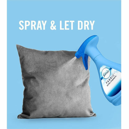 Febreze ExtraStren. FabricRefresh - For Multipurpose - Spray - 14.8 fl oz (0.5 quart) - Original, Clean Scent - 8 / Cart