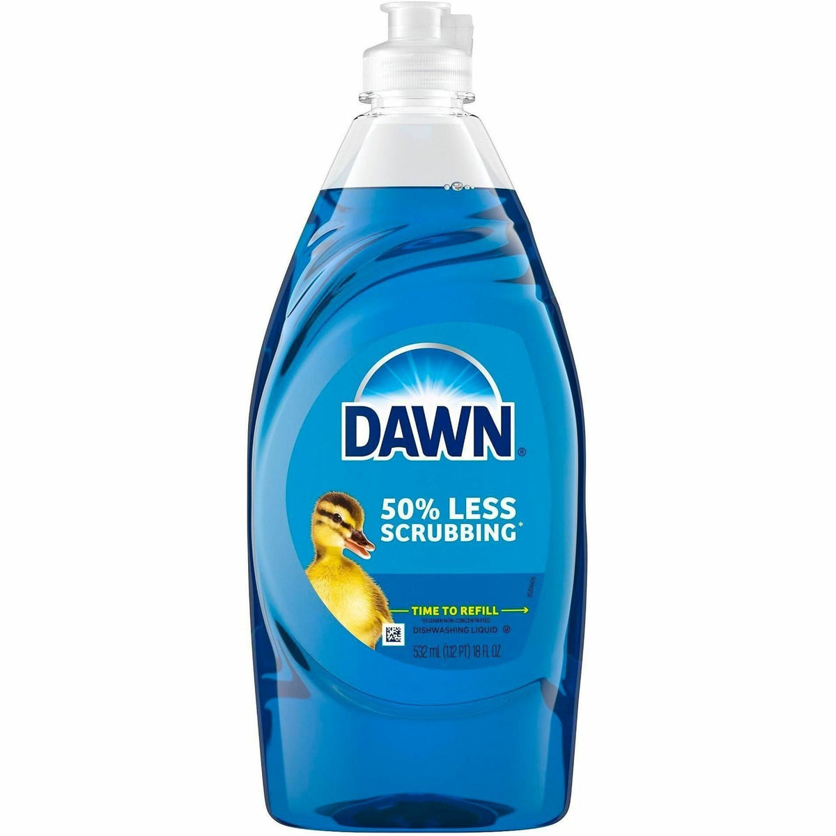 Dawn Ultra Original Dish Soap - For Multipurpose - Concentrate - Liquid - 18 fl oz (0.6 quart) - Clean Scent - 10 / Cart