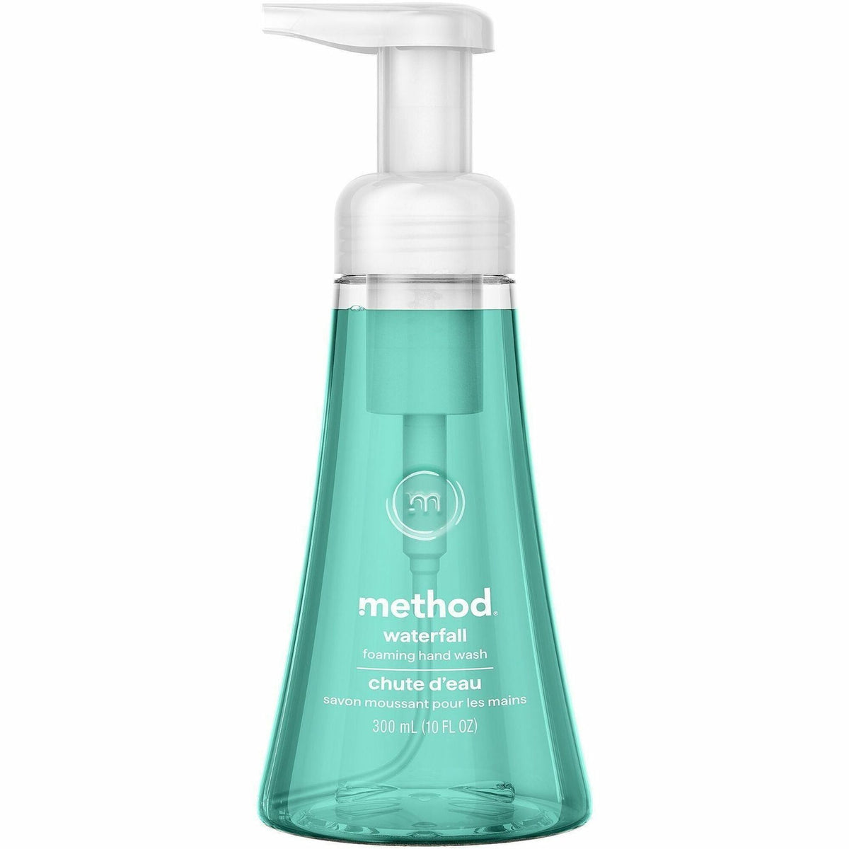 Method Waterfall Foaming Hand Wash - Waterfall Scent - 10 fl oz - Bottle Dispenser - Hand - Blue - 6 / Carton