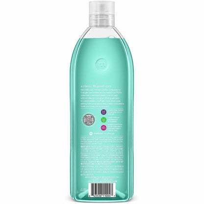 Method Waterfall Foaming Hand Wash Refill - Waterfall Scent - 28 fl oz - Pump Bottle Dispenser - Hand - Blue - 4 / Carto