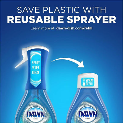 Dawn Powerwash Dish Spray - For Multipurpose - Spray - 16 fl oz (0.5 quart) - Fresh Clean Scent - 6 / Carton